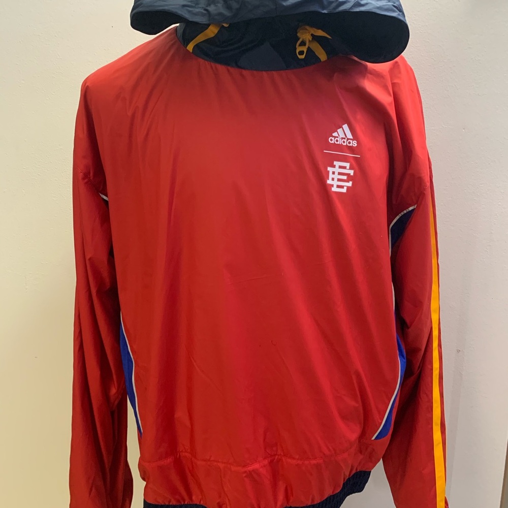 new tag McDonald’s all American jacket never worn size L windbreaker Adidas